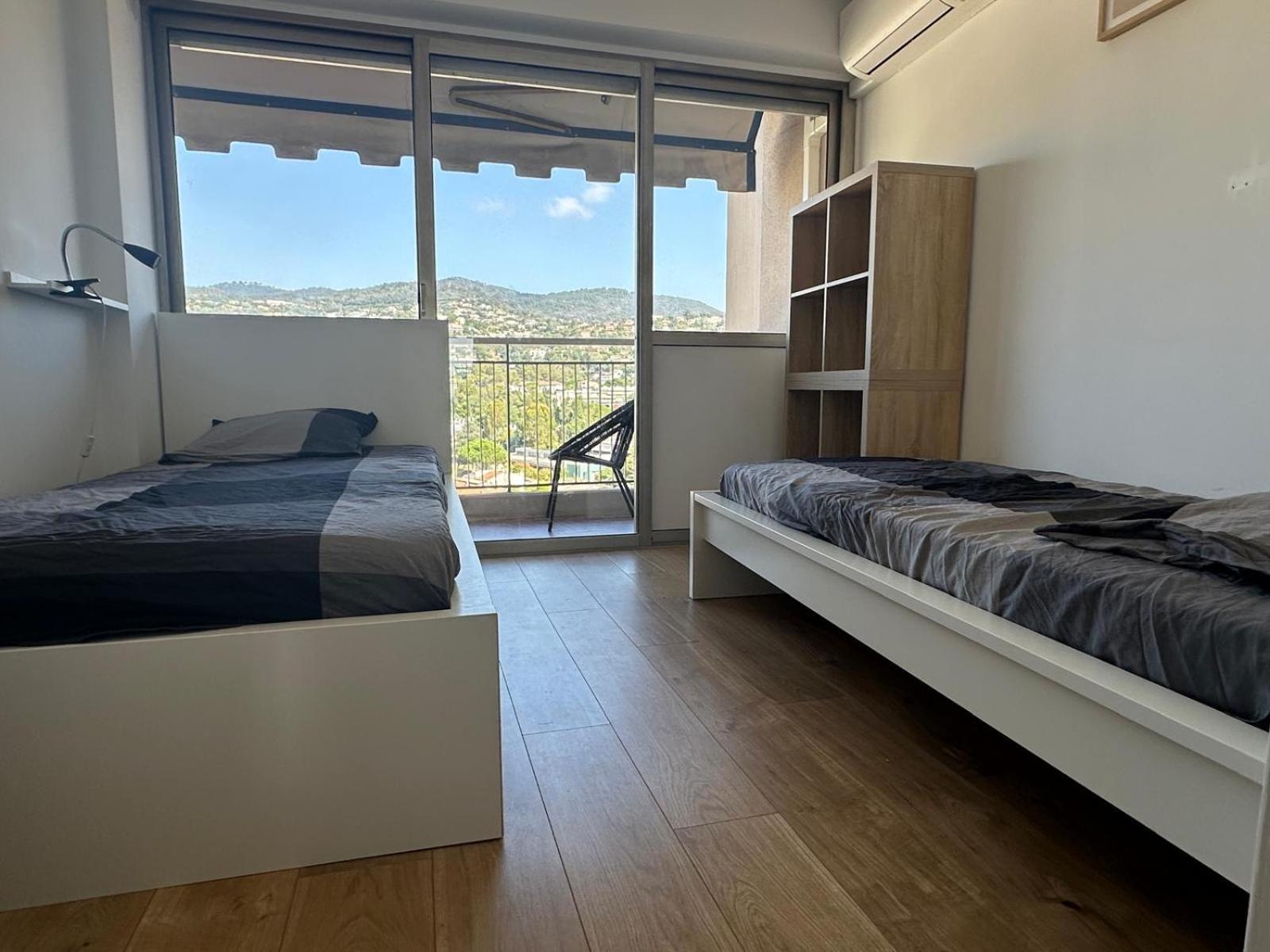 Appartement T3 De Standing Vue Mer Et Marina Mandelieu Kültér fotó