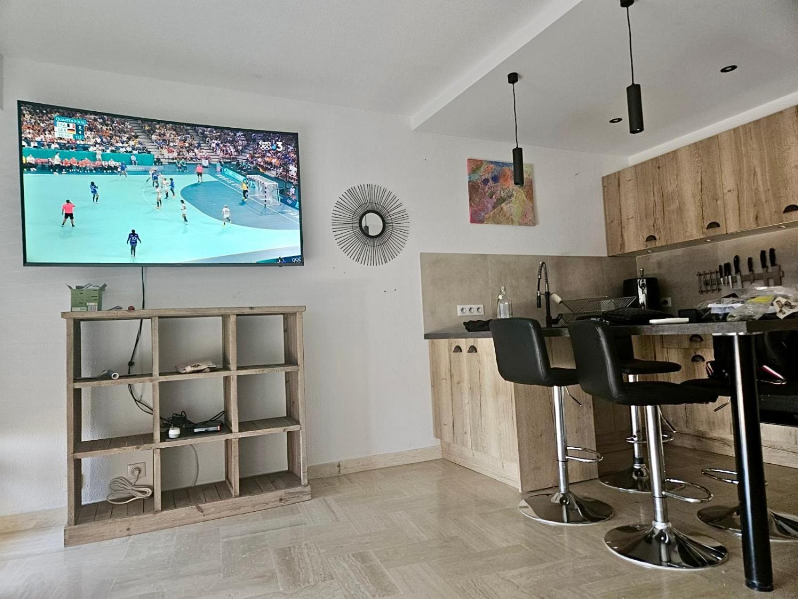 Appartement T3 De Standing Vue Mer Et Marina Mandelieu Kültér fotó