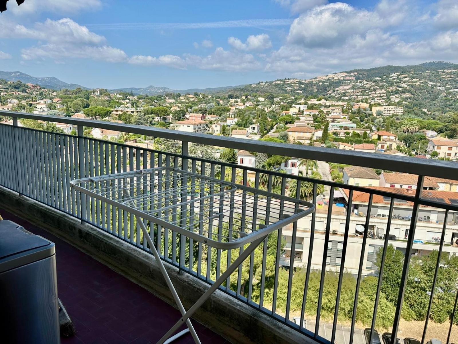 Appartement T3 De Standing Vue Mer Et Marina Mandelieu Kültér fotó