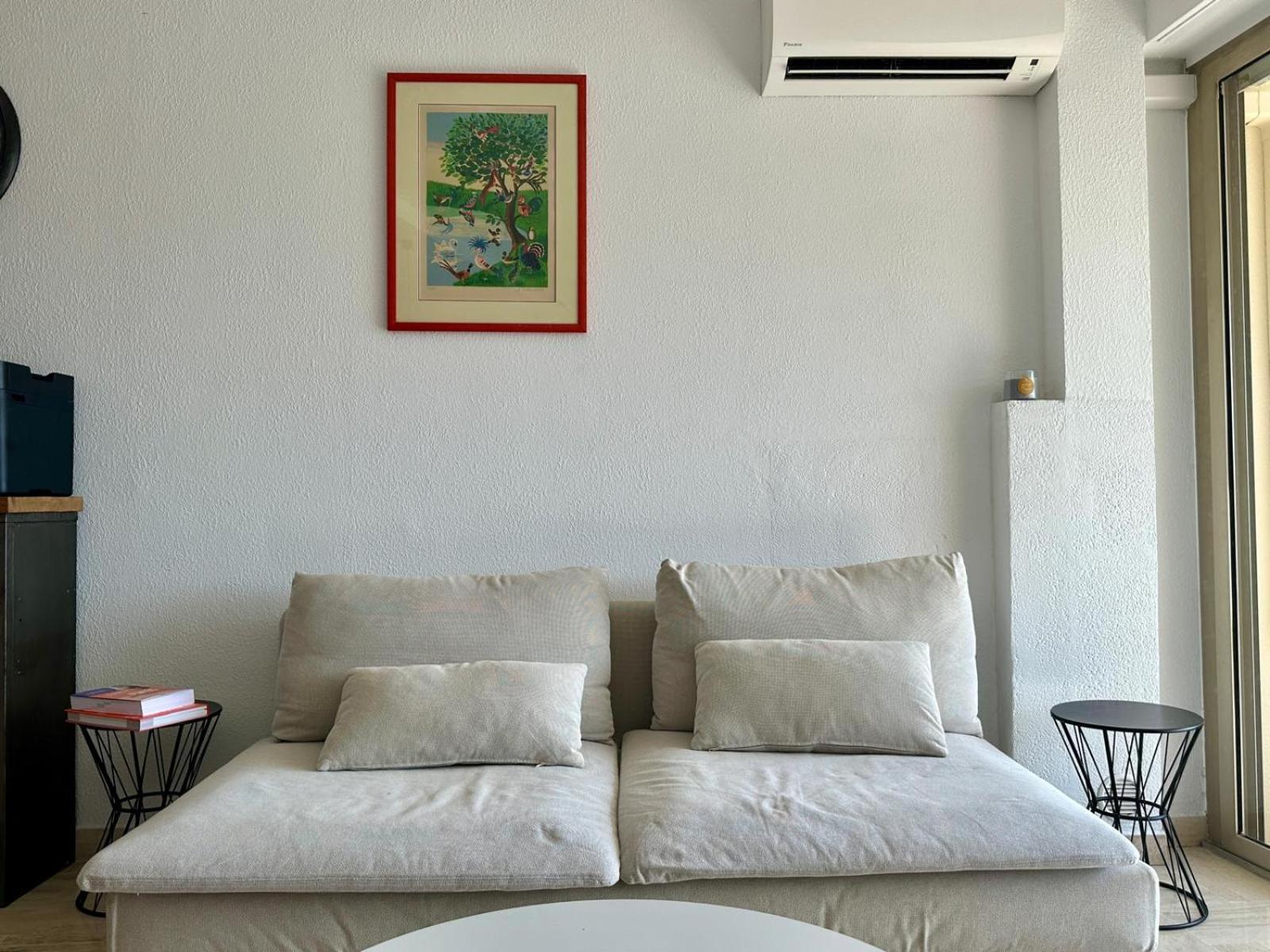 Appartement T3 De Standing Vue Mer Et Marina Mandelieu Kültér fotó